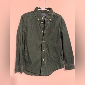 Polo by Ralph Lauren Forest Green Corduroy Shirt